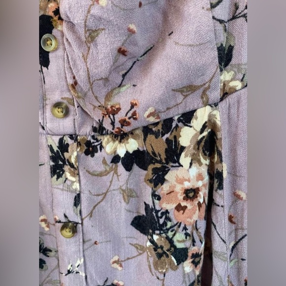 2X Torrif Purple Floral Dress - Picture 3 of 4